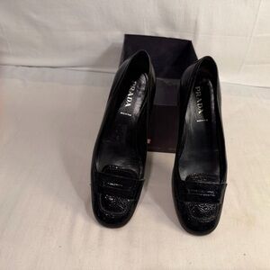 Prada Women's Elegant Black Flats